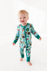 Baby Bamboo Pajamas - Bamboo Sleeper - Woody Woodland