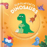 Flip Flap Facts - Dinosaurs By Little Genius Books