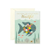 Rainbow Fish Encouragement Card