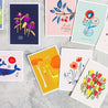 Giraffes New Baby Card
