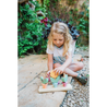 Stacking Wooden Flower Pots