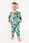 Kids Bamboo Pajamas -Fall Clothing- Woody Woodland