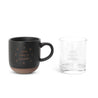 Mug & Whiskey Glass Set - When Baby Wakes/Sleeps