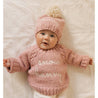 Snow Bunny Rosy Beanie Hat for Baby & Kids