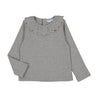 Ecofriends Long Sleeve Gray Ribbed Shirt