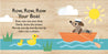 Row Your Boat Bath Book & Baby Duck Gift Set