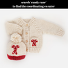 Candy Cane Beanie Hat Baby & Kids