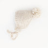 Natural Garter Stitch Knit Bonnet Baby & Kids