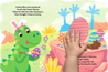 Bunnysaurus - Touch and Feel Board Easter Book - Sensory Board Book