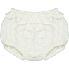 Embroidered White Bloomer