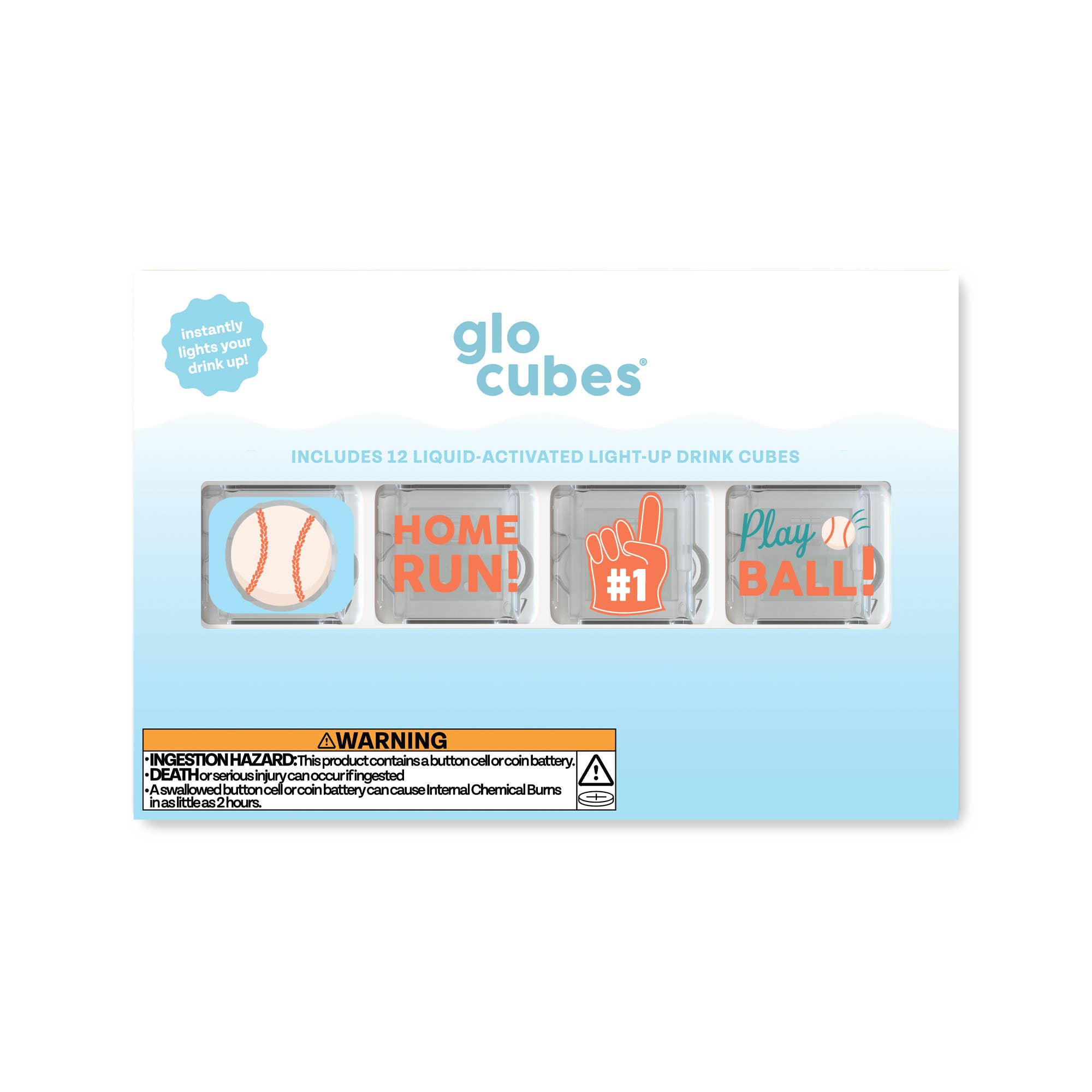 Baseball Glo Cubes 12-Pack – Little Barn Baby