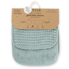 Reversible Bib + Burp Set Rain