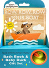 Row Your Boat Bath Book & Baby Duck Gift Set