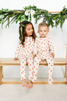 Santa Baby Zipper Footie