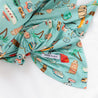 Around the World - Infant Swaddle and Beanie Set