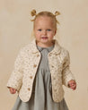QUILTED JACKET || BLUEBELL