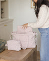 DIAPER BAG + CHANGING PAD SET || WILDFLOWER