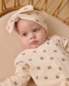 VELOUR BOW HEADBAND || HOLLY BERRY