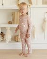 BAMBOO PAJAMA SET || PINK GHOSTS