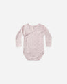 SIDE SNAP BODYSUIT || LILAC DITSY