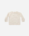SPECKLED KNIT SWEATER || NATURAL