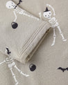 BAMBOO ZIP FOOTIE || SKELETONS