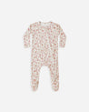 BAMBOO ZIP FOOTIE || BLOOM
