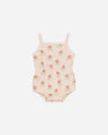 WAFFLE CINCH ROMPER || TULIPS