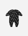 RELAXED FLEECE JUMPSUIT || CROSSBONES