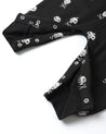 RELAXED FLEECE JUMPSUIT || CROSSBONES