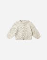 BUBBLE KNIT CARDIGAN || NATURAL CONFETTI