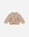 BUBBLE KNIT CARDIGAN || ROSE SPECKLE