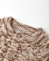 BUBBLE KNIT CARDIGAN || ROSE SPECKLE