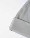 BAMBOO KNOTTED BABY HAT || STEEL BLUE