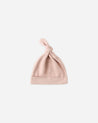 BAMBOO KNOTTED BABY HAT || ROSE
