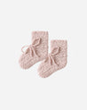 KNIT BOOTIES || ROSE SPECKLE