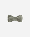 VELOUR BOW HEADBAND || FOREST