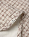 BURP CLOTH, 2 PACK  || BUNNIES, CEDAR CHECK