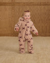 FLEECE JUMPSUIT || BOWS