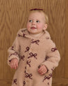 FLEECE JUMPSUIT || BOWS