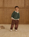 COLLARED SWEATSHIRT || GREEN