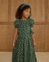 PADDED HEADBAND || GREEN DITSY