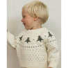 FAIR ISLE SWEATER || TREES