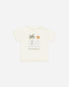 RAW EDGE TEE || SANTORINI