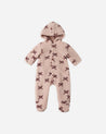 FLEECE JUMPSUIT || BOWS