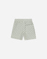 BERMUDA SHORT || SAGE CHECK