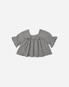 FRANCIE BLOUSE || BLACK GINGHAM