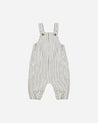 CARGO BABY OVERALL || NAVY PINSTRIPE