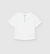 White Henley Shirt