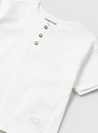 White Henley Shirt